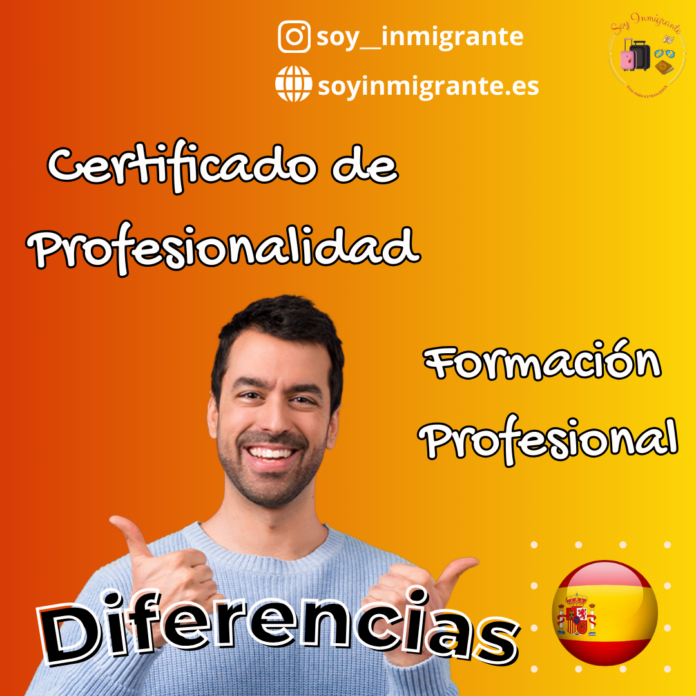 Certificado de Profesionalidad y FP