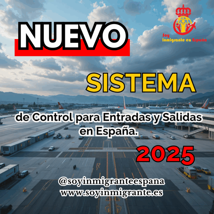 Nuevo Sistema de Control para Entradas y Salidas en España