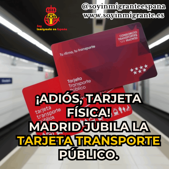 Madrid Jubila la Tarjeta Física del Transporte Público: Todo lo que Debes Saber sobre la App y el Ticketing sin Contacto (2025-2027)