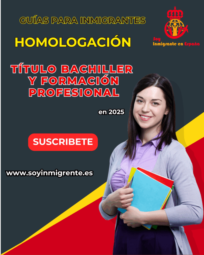 Homologación del Título de Bachiller y Formación Profesional (FP) en España